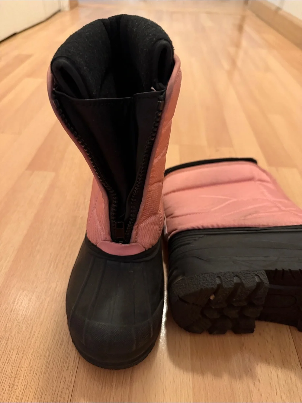 Kids Pink Winter Boots